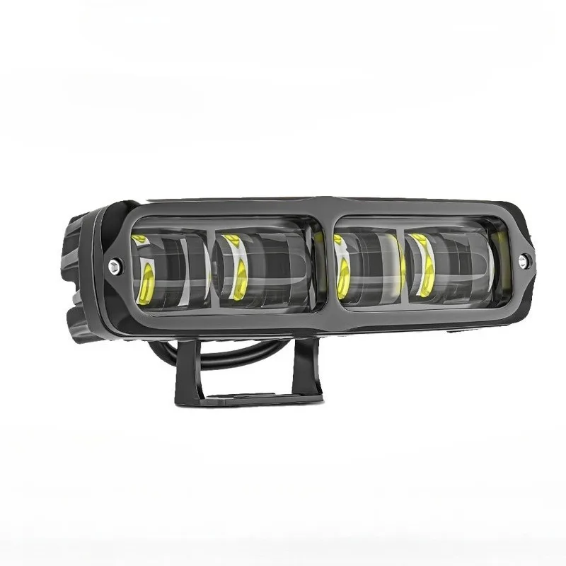 

New car LED strip work light 6-inch white straight light off-road vehicle external front bumper light