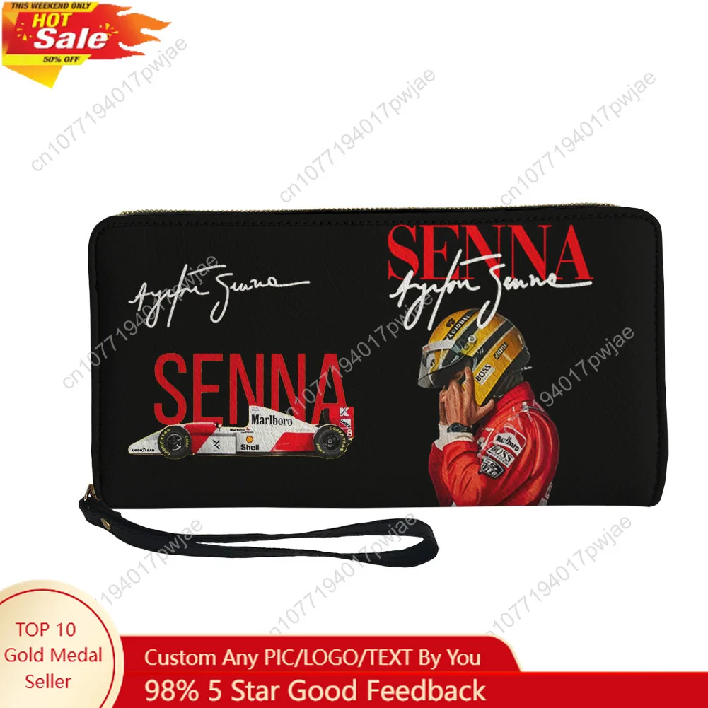 ayrton-senna-racing-graficos-carteira-personalizada-bolsa-sprunki-homens-mulheres-ziper-carteiras-longas-impressao-dupla-carteira-portatil-saco-de-presente
