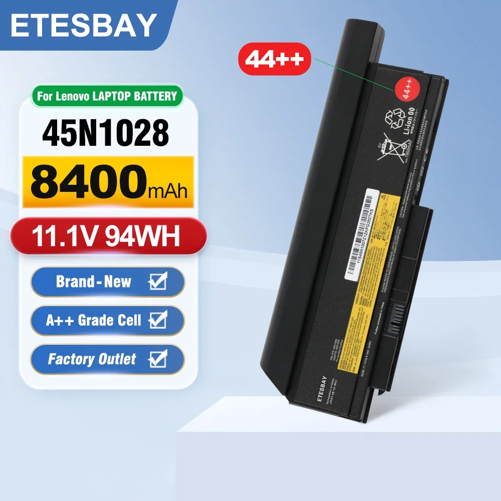 ETESBAY Laptop Battery X230T 63WH For Lenovo ThinkPad X220T 0A36316 0A36317 45N1076 45N1077 45N1074 45N1075 45N1078 45N1079