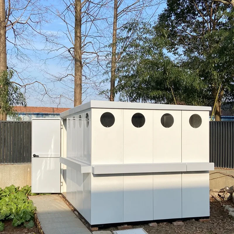 Waterproof and durable outdoor tool room, garden room, utility rooms, villa courtyard storage rooms, rooftop combination house