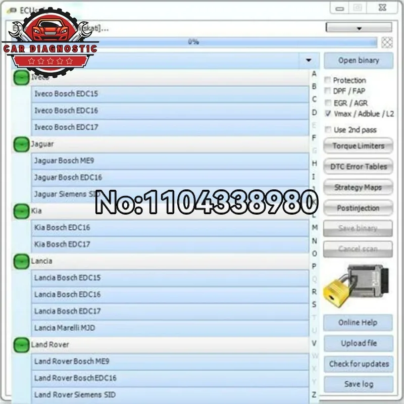 2026 hot sell new ECU Safe 2.0  Hot Selling ECUSafe 2.0 ECU ECM 2.0 Diagnostic Tool Software For Car and Trucks work with KESS