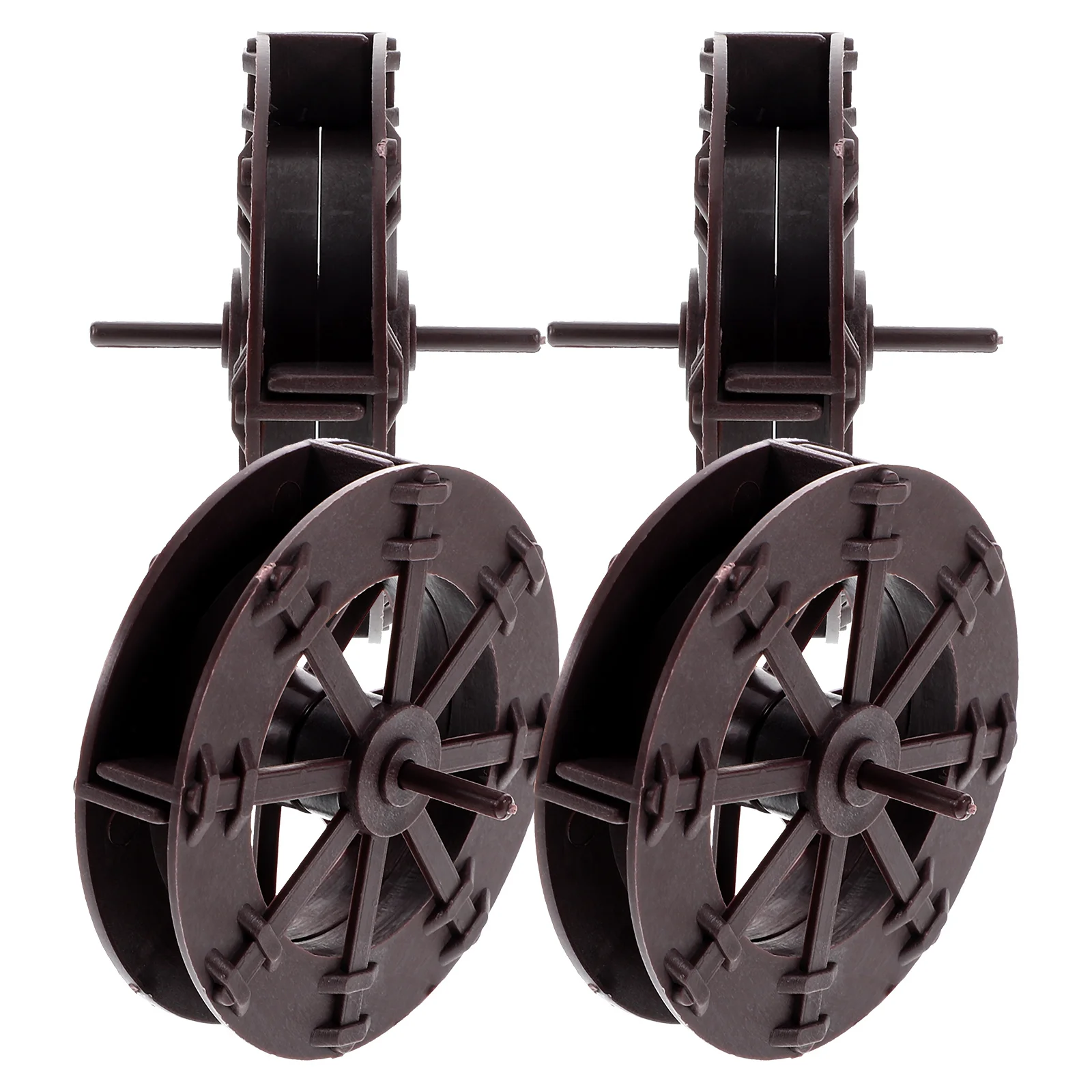 

4Pcs Water Wheel Spinning Decorative Miniature Water Mill for Garden Fish Tank Indoor Fountain Zen Desk Landscape Experiment DIY