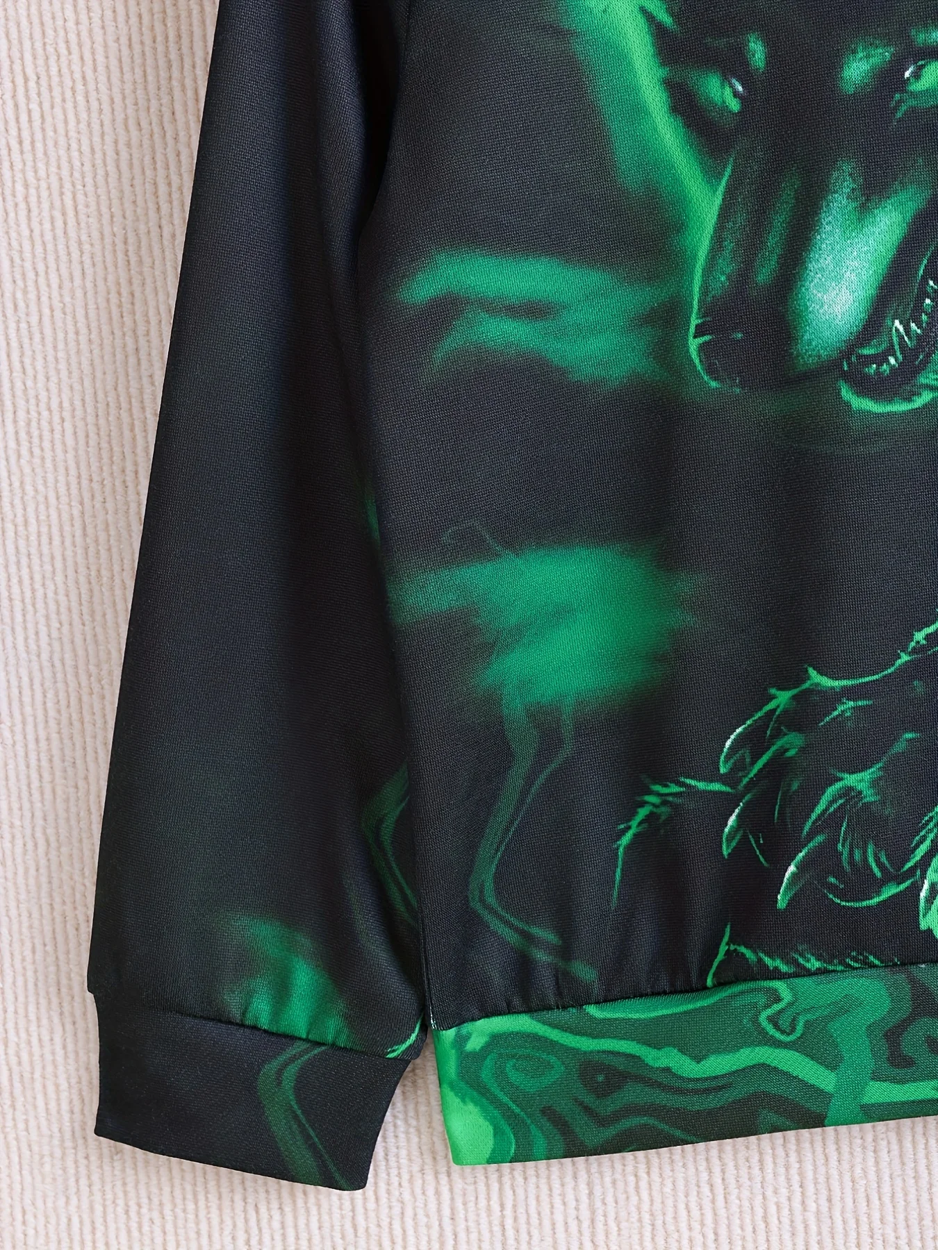 سويت شيرت عصري للأولاد بأكمام طويلة مع قلنسوة للربيع والخريف، بلوزات للأطفال مع أنماط أنيقة للأولاد الأكبر سنًا