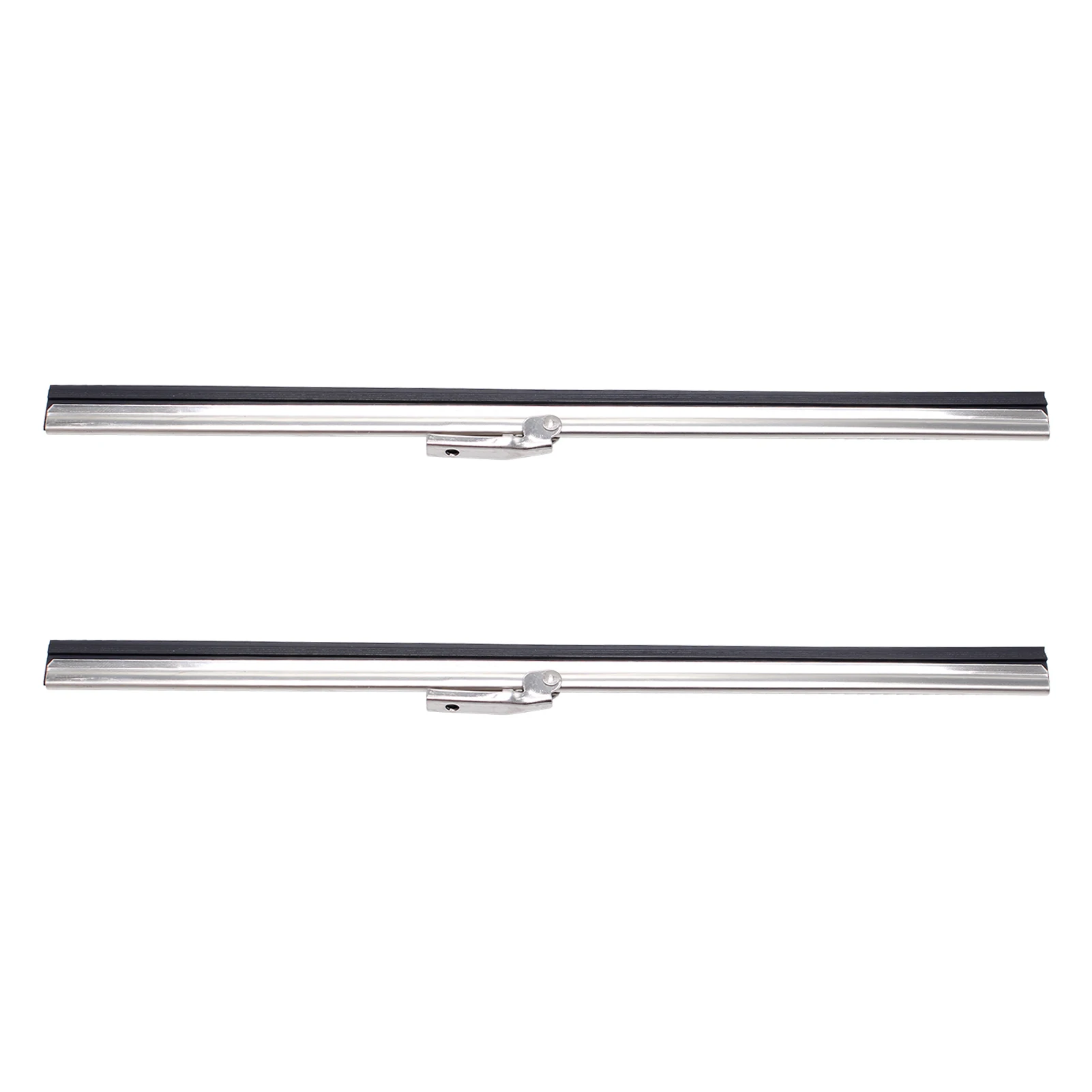 مساحات الزجاج الأمامي مقاس 10 بوصة، قطعتان من شفرات الممسحة المصنوعة من الفولاذ المقاوم للصدأ للسيارة والقارب، شفرات ممسحة بديلة عالمية #3