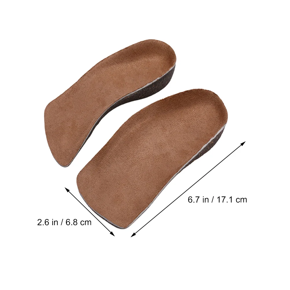 Liners Cork Insole พื้นรองเท้ากีฬาสําหรับผู้ชายแผ่นรองส้นระบายอากาศรองเท้าส้นสูงกายอุปกรณ์และผู้หญิง