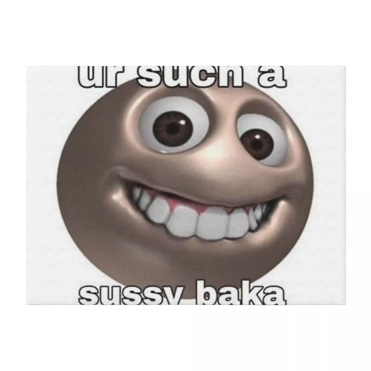 

ur such a sussy baka Throw Blanket warm for winter for sofa Polar Baby Blankets