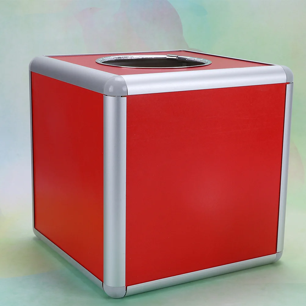 

Lottery Box Raffle Ball Containers for Organizing Birthday Party Supplies Supply Business Card Ticket Aluminum Alloy