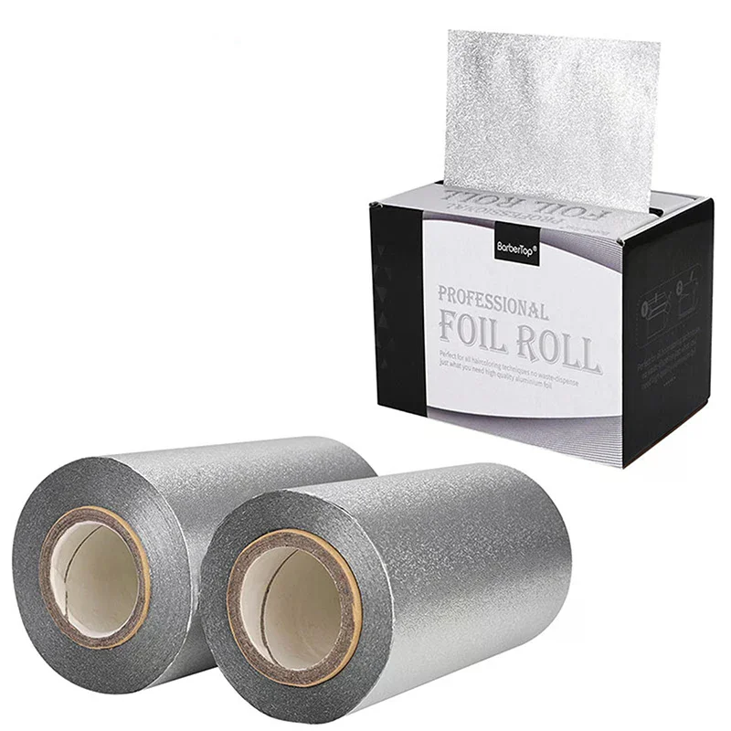 30/50 Meters Professional Heavy Duty Aluminum Foil For Hair Coloring Highlights Bleaching Salon Barber Styling Tools