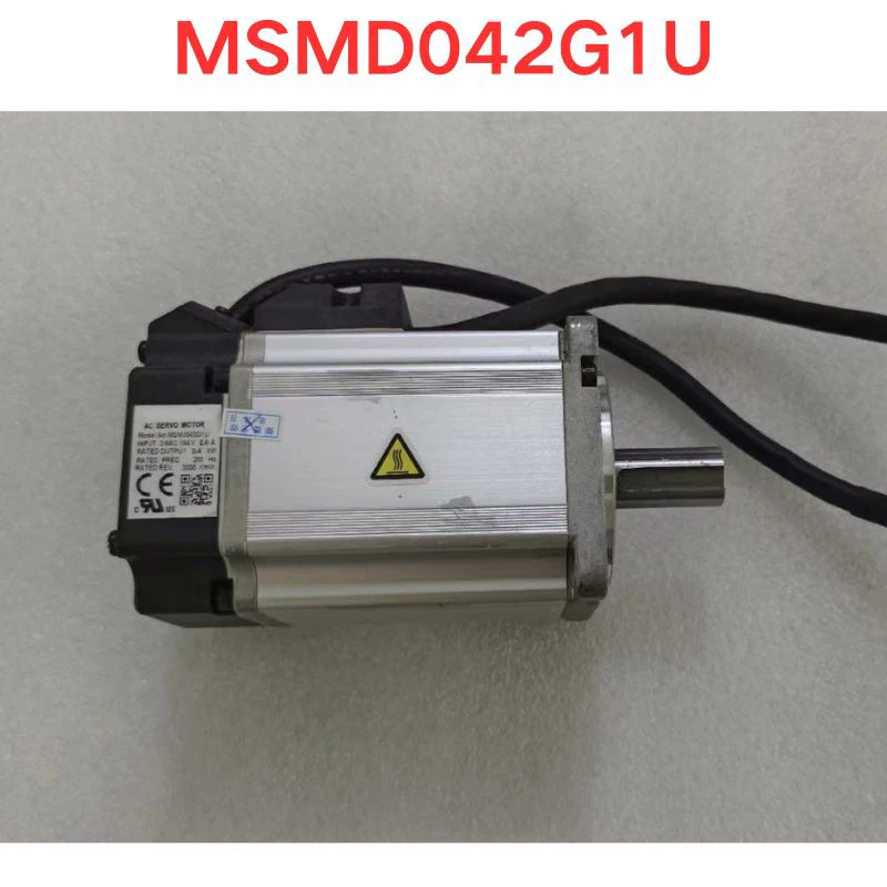 Used MSMD042G1U servo motor  Function check OK