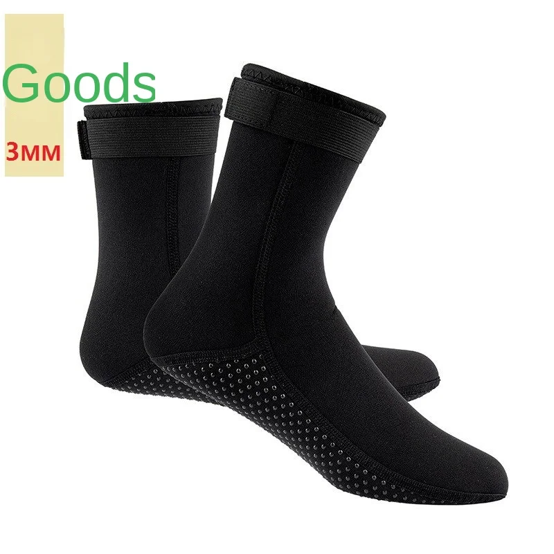 

5mm Neoprene Socks 3mm Wetsuit Shoes Non-slip Surf Swimming Fins Socks Elasticity Beach Boots Warm Socks for Snorkeling Diving