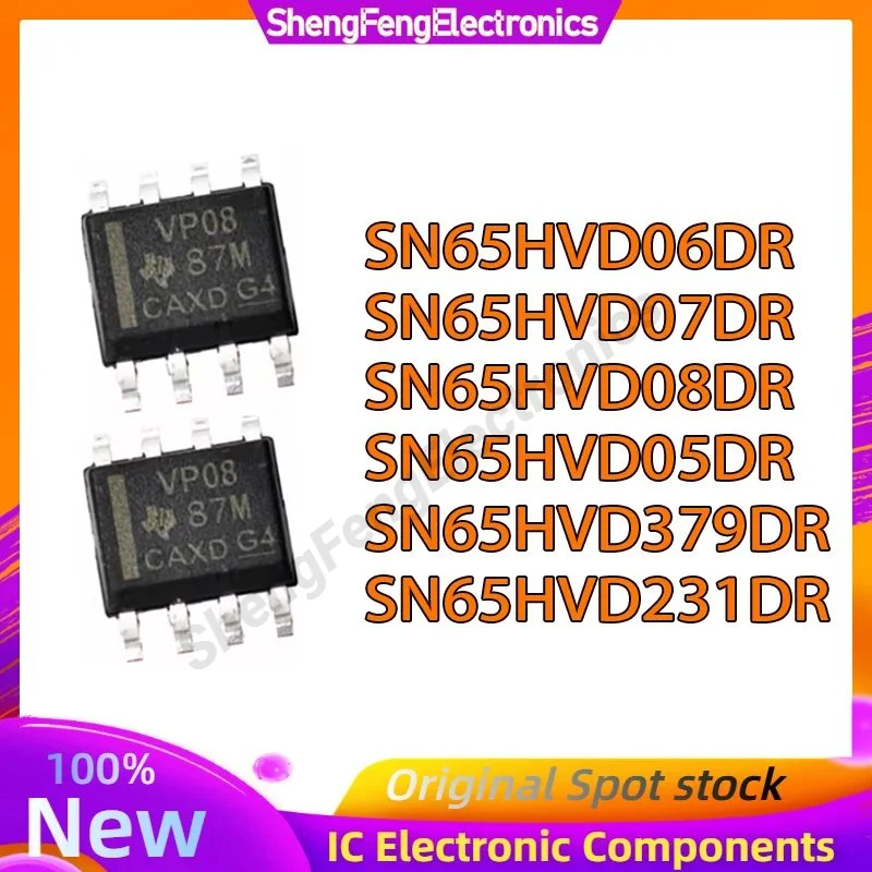 SN65HVD231DR SN65HVD379DR SN65HVD05DR SN65HVD06DR SN65HVD07DR SN65HVD08DR SN65HVD SN65 SN IC SLEEP MODE in Stock