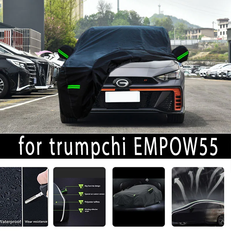 

For trumpchi EMPOW55 Outdoor Protection Full Car Covers Snow Cover Sunshade Waterproof Dustproof Exterior Car accessories