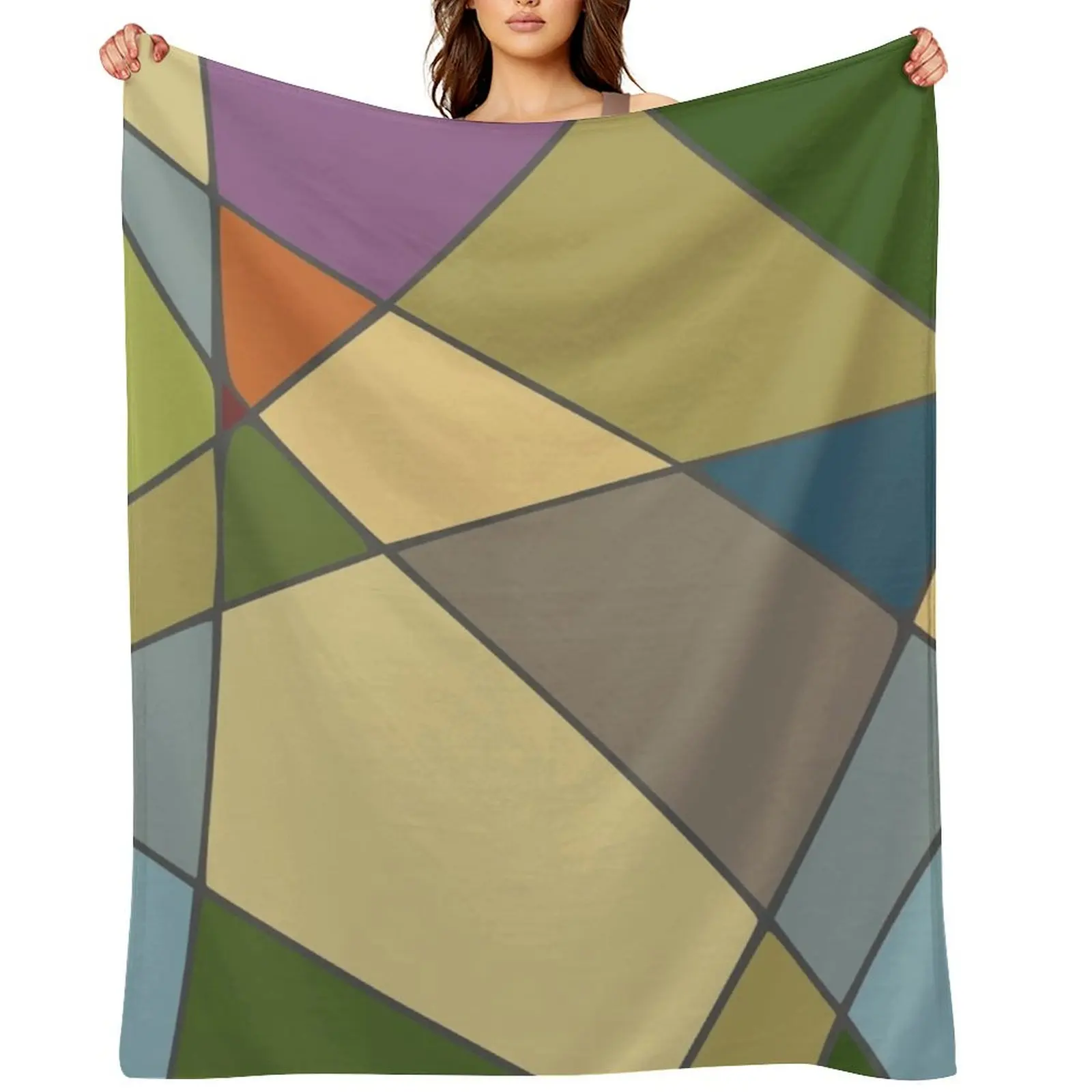 

Mosaic Throw Blanket valentine gift ideas Luxury Designer Polar funny gift Blankets