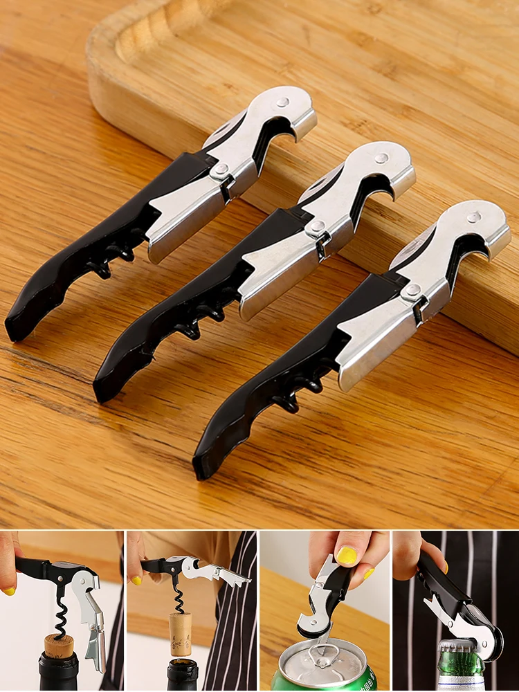 

Multifunctional hippocampus knife bottle opener stainless steel bottle opener wine knife beer wine opener creative screwdriver