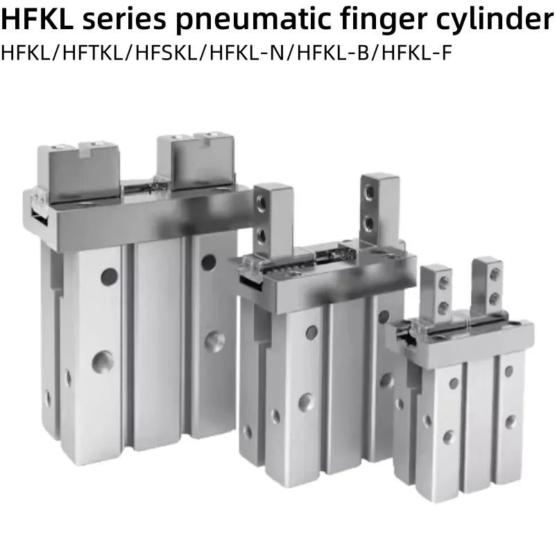 

HFKL Series Pneumatic Finger Cylinder HFKL10 HFKL16 HFKL20 HFKL25 HFSKL10/HFKL10N/HFKL10B/HFKL10F Parallel Pneumatic Gripper
