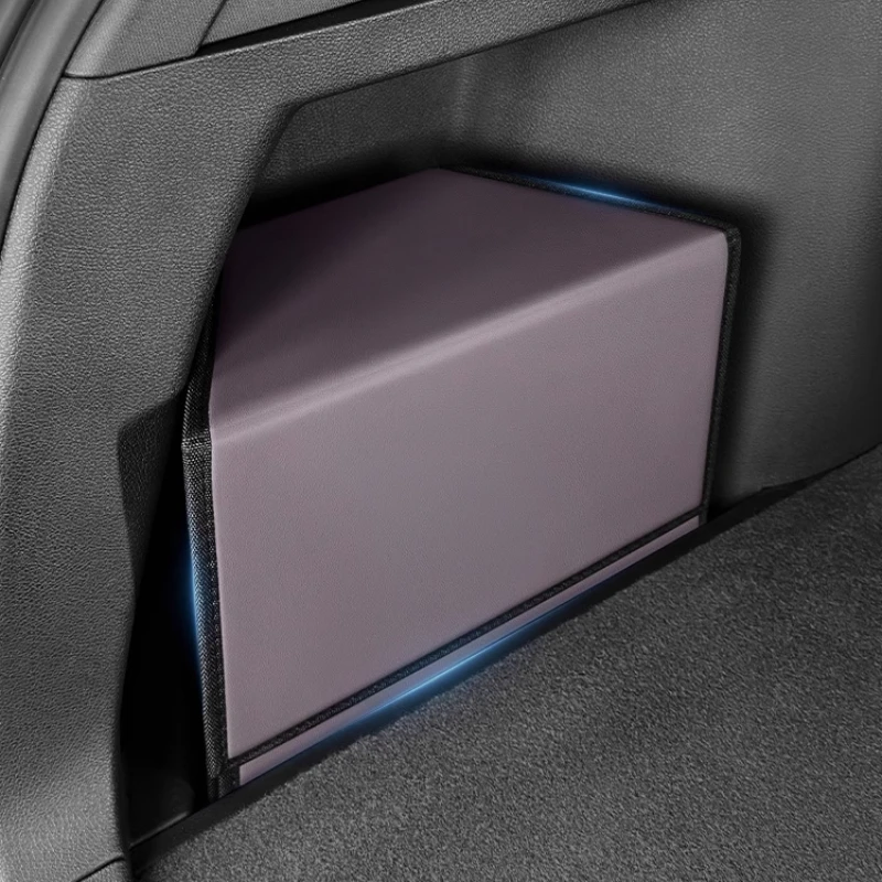 

For BYD Song Plus 2020-2025 Car Back Trunk Storage Box Two Both Side Multipurpose Organizer Box Compartment Auto Accessories