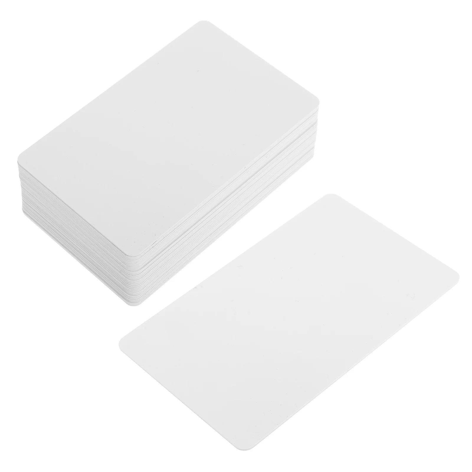 30Pcs White PVC Blank Cards Ic Chip Embedded for Secure Access Control and Business Id Cards Credit Card Maker