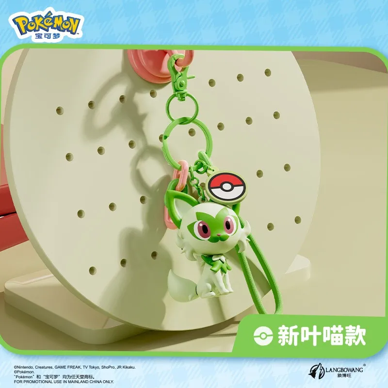 Authentique Pok é mon aromathérapie Pikachu ornement fait à la main GENGAR dessin animé pendentif porte-clés jouets pour enfants cadeau de noël poupée