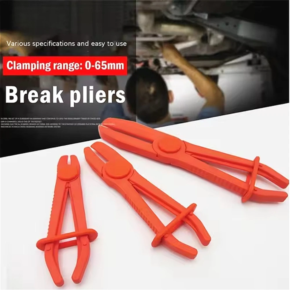 

3Pcs/Set Brake Fuel Water Line Clamp Pliers Hose Tube Clamp Pliers Tool for Car Repair Hose Clamp Removal Hand Tool