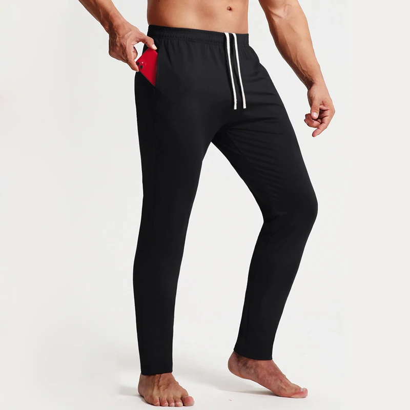 Training Trackpants Male Exercise Pants Fitness Activewear Workout Leggings Cycling Sweatpants Men Trousers Gym Running Tights