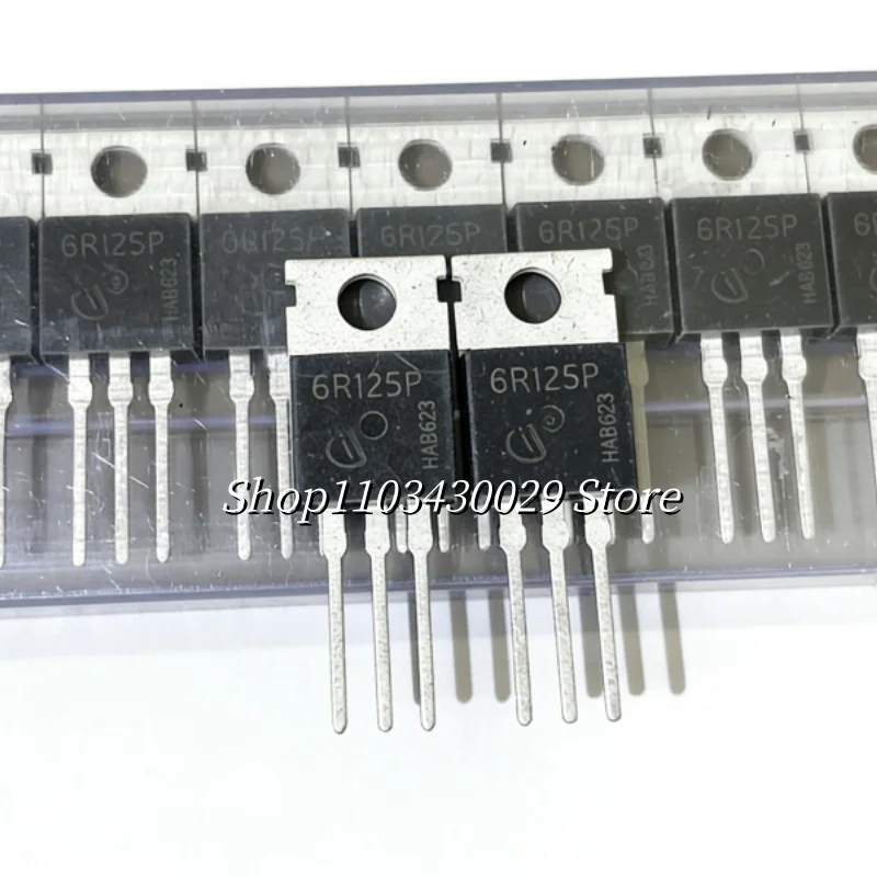 10Pcs new original IPP60R125CP 6R125P 25A 650V TO-220 MOSFET suitable for motor drive applications