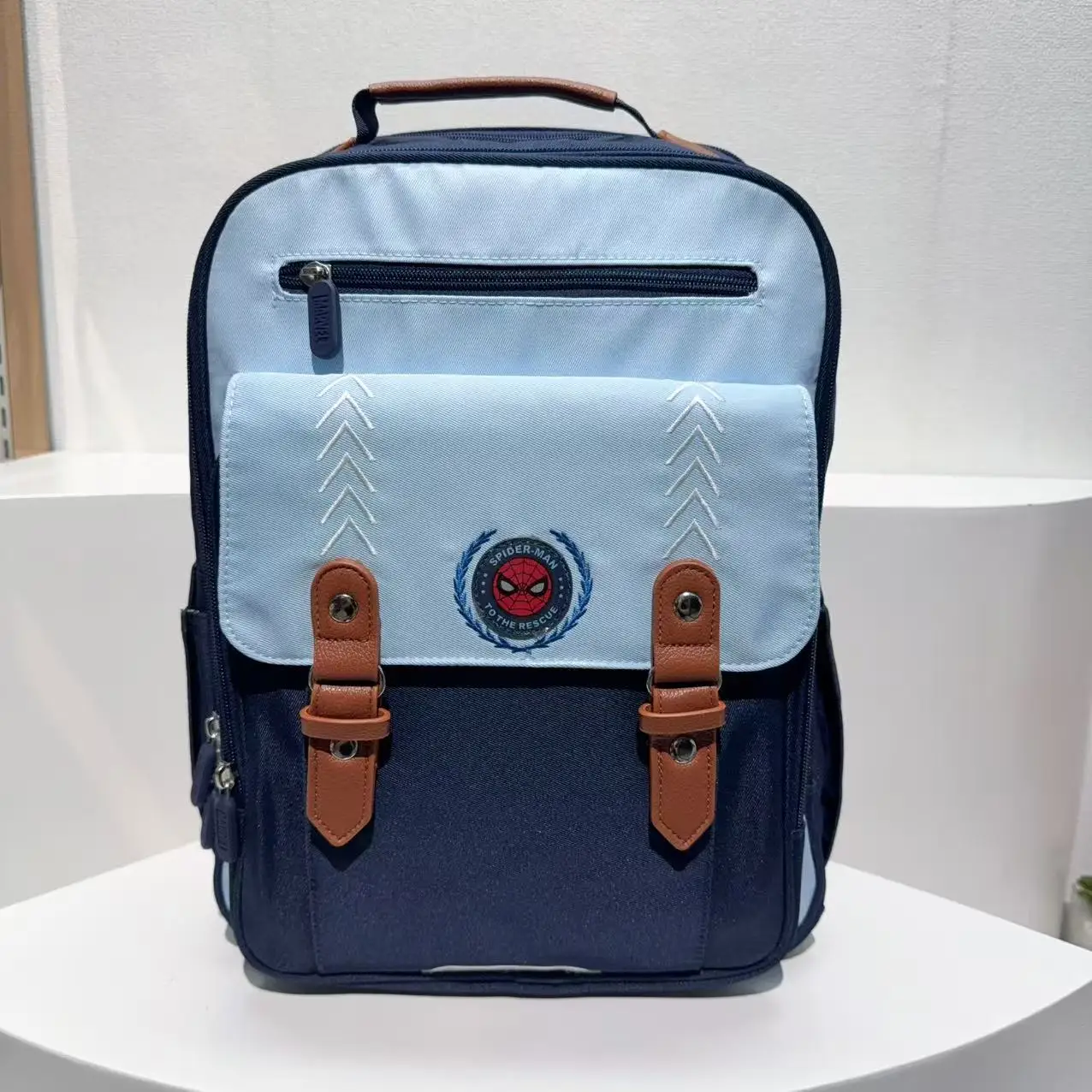 Disney Frozen School Bag For Boys Girls Grade 1-4 Primary Student Shoulder Orthopedic Backpack Large Capacity Light Mochilas