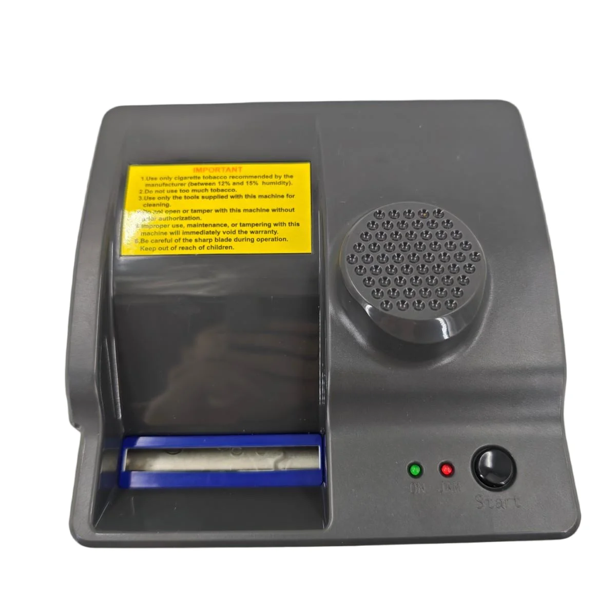 

Electric Tobacco Rolling Machine 2 in 1 6.5mm & 8mm Automatic Cigarette Injector with Roller Tray DIY Smoking Filler Machine