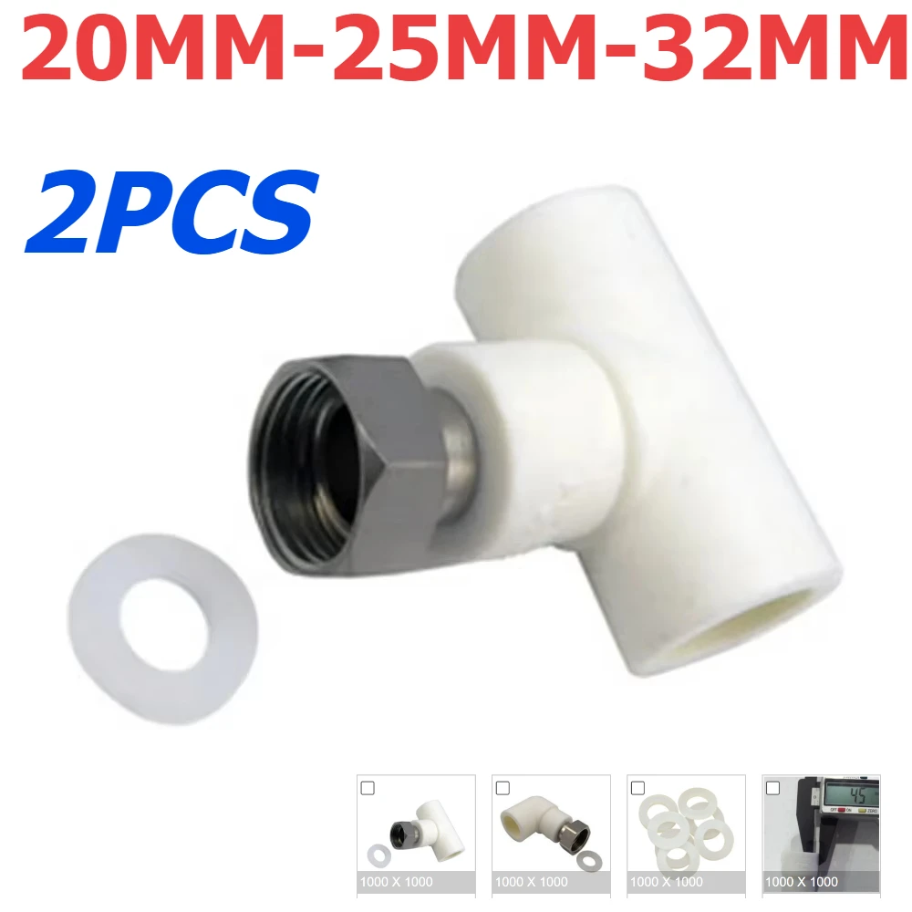 20MM/25MM-32MM Explosion-proof Electric Water Heater Special PPR Live Joint Elbow DN20 4 Points Live Joint Elbow Send Gasket