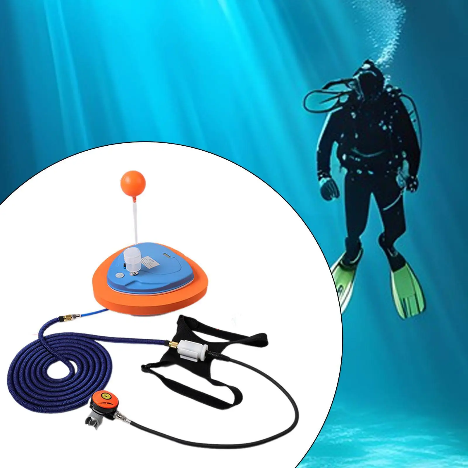 

Scuba Diving Ventilator Versatile Underwater Support for Outdoor Beach Diver