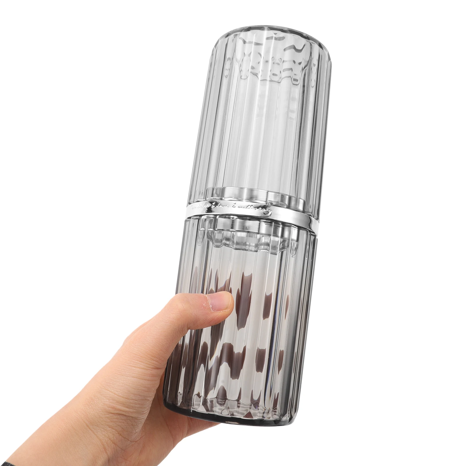 صندوق تخزين معجون الأسنان المحمول لفرشاة الأسنان، منظم مدمج، حقيبة سفر للمدرسة والتخييم ورحلات العمل وأساسيات النظافة