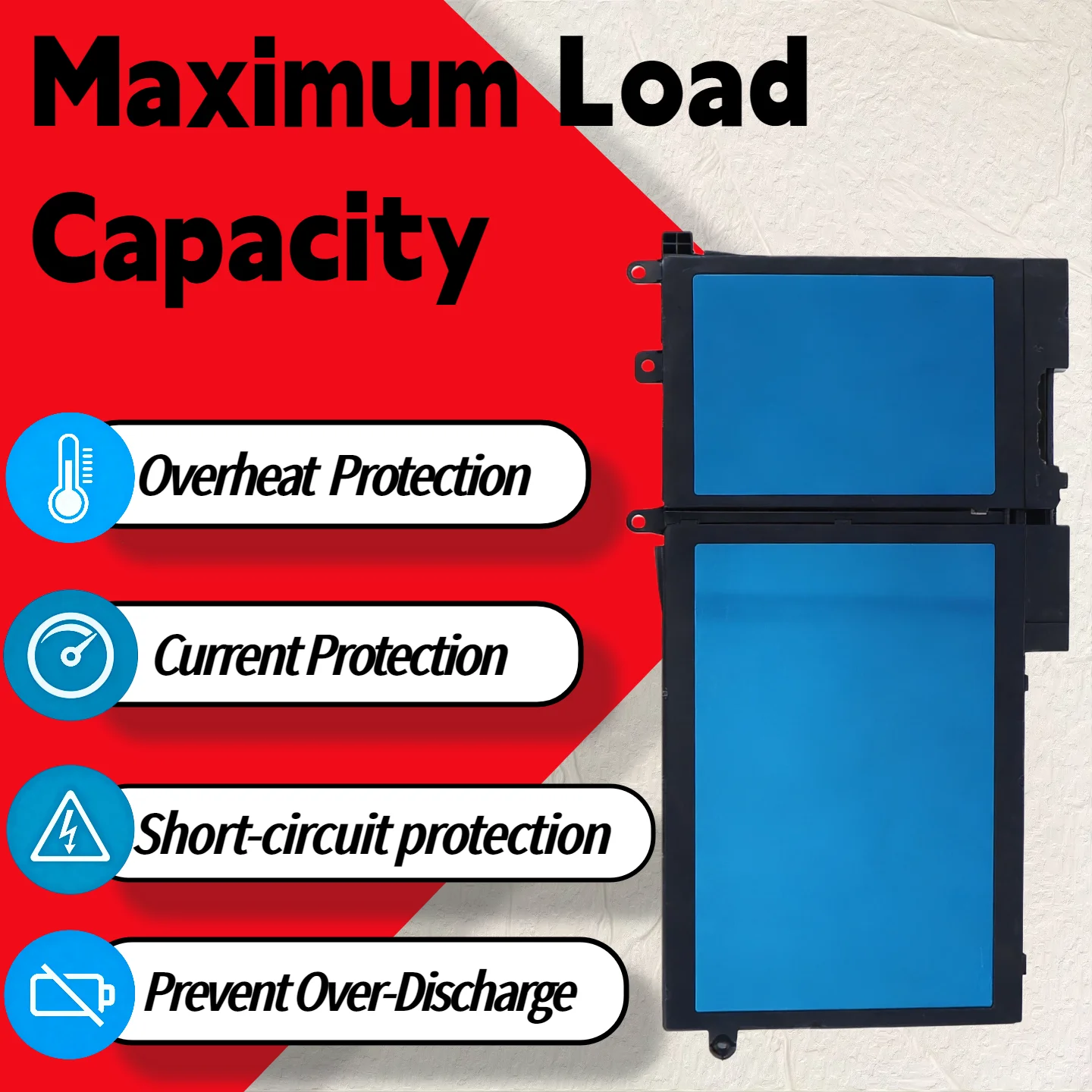

Wholesale And Retail❗❗❗ 3DDDG Battery for Dell Latitude E5280 E5480 E5580 5280 5290 5480 5488 5490 5491 5495 5590