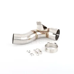 For Indian FTR 1200 S 2019 2020 FTR1200 Rally / Carbon 2020 FTR1200 Escape Motorcycle Exhaust Muffler Link Pipe 61MM Slip-on