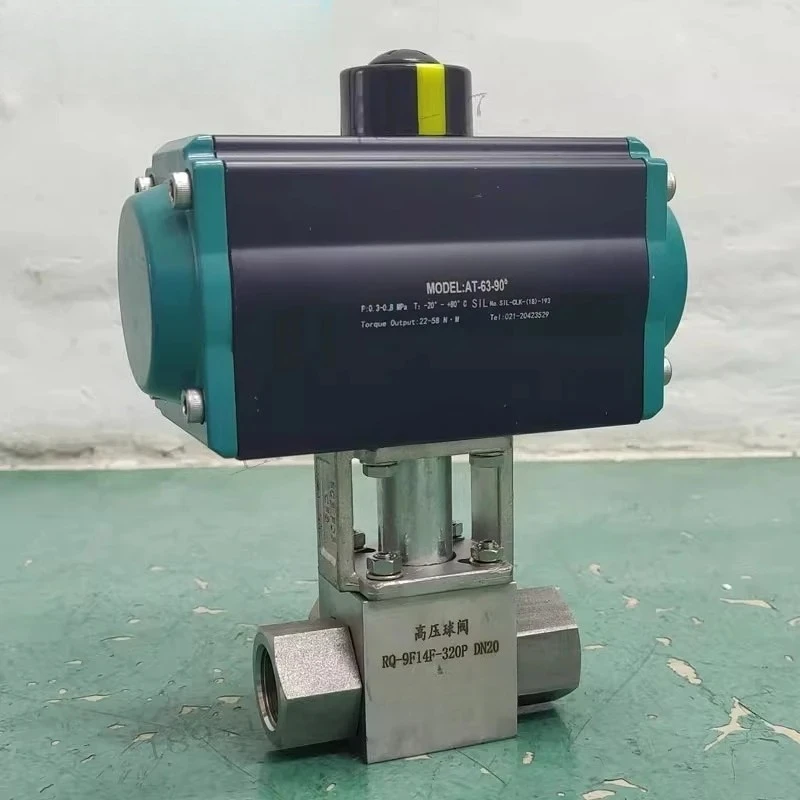 Pneumatic tee hydraulic oil Natural gas L-type welding anti-strong thread buckle T-type reversing diverter valve DN15