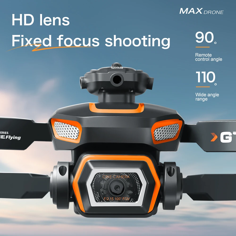 LSRC dual servo brushless motor optical flow positioning fixed-point dual lens high-definition wide-angle 6K professional drone