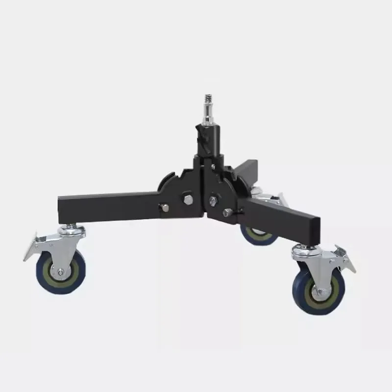 Support de Lumière Professionnel sur Pied avec Roues, Trépied Robuste pour Appareil Photo, Boîte à Lumière et Éclairage Vidéo