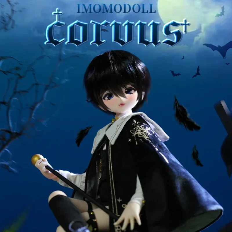 

Новый оригинальный 1/4 Corvus Imomodoll, голова куклы, белая/коричневая кожа, игрушки для девочек, нарядный подарок, мягкая резина, аксессуары для кукол MJD BJD