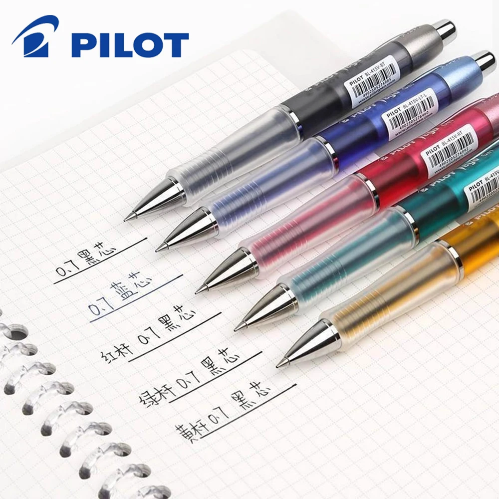 

Гелевая ручка PILOT Vega BL-415V с низким центром тяжести, выдвижная шариковая ручка-роллер 0,7 мм, школьные принадлежности, канцелярские принадлежности, офисные аксессуары