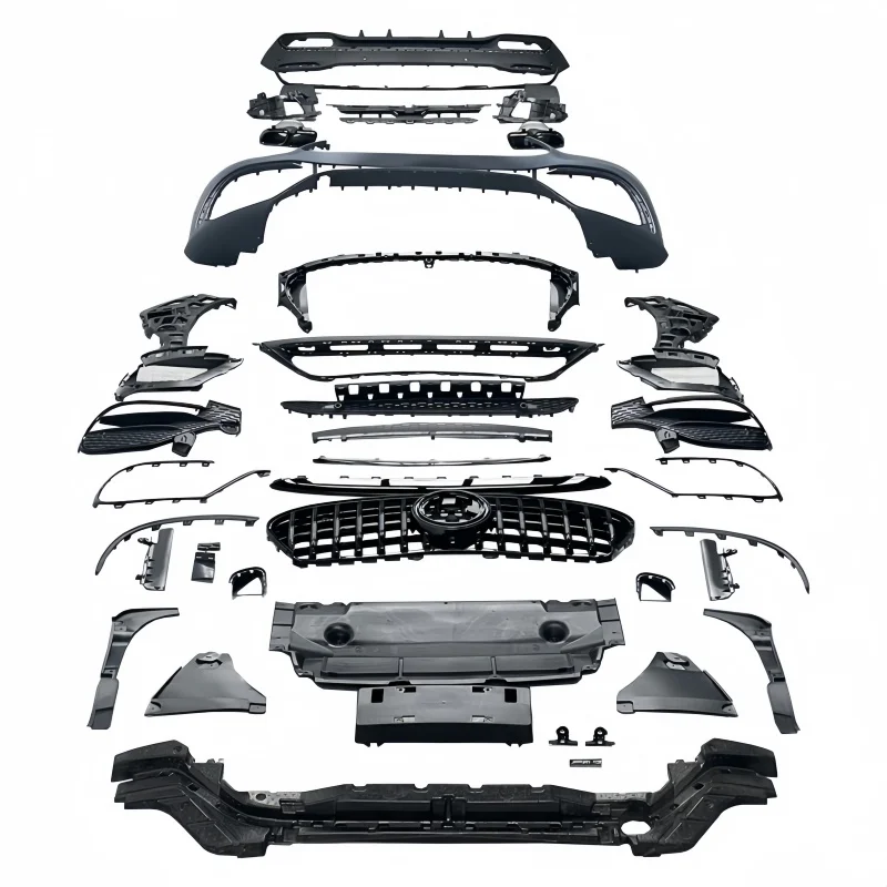 STLF Suitable for 20-24 Mercedess Benzs GLE Upgrade and Modification 53 63 AMGs Injections Molded PP Material Surround Body Kit