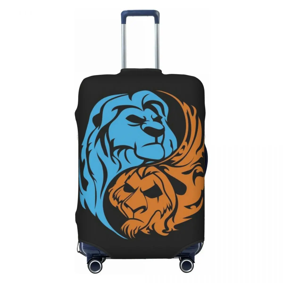 

Custom The Lion Anime King Cartoon Suitcase Cover Washable Travel Luggage Covers for 18-32 inch