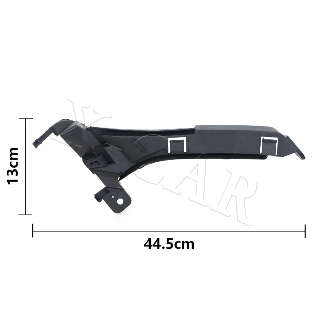 Front Bumper Bracket Spacer Support Filler Headlamp Mounting Bracket BLack For CR-V CRV 2007-2011 71190SWA000 71140SWA000