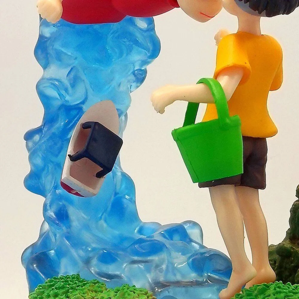 Gran oferta princesa Ponyo Sosuke Hayao modelo de animación figura habitación pecera decoración colección