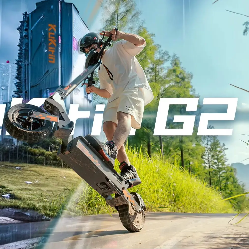 Patinete eléctrico para desplazamientos urbanos KuKirin G2, motor de 500 W, batería extraíble de 48 V y 15,6 Ah, autonomía de 55 km