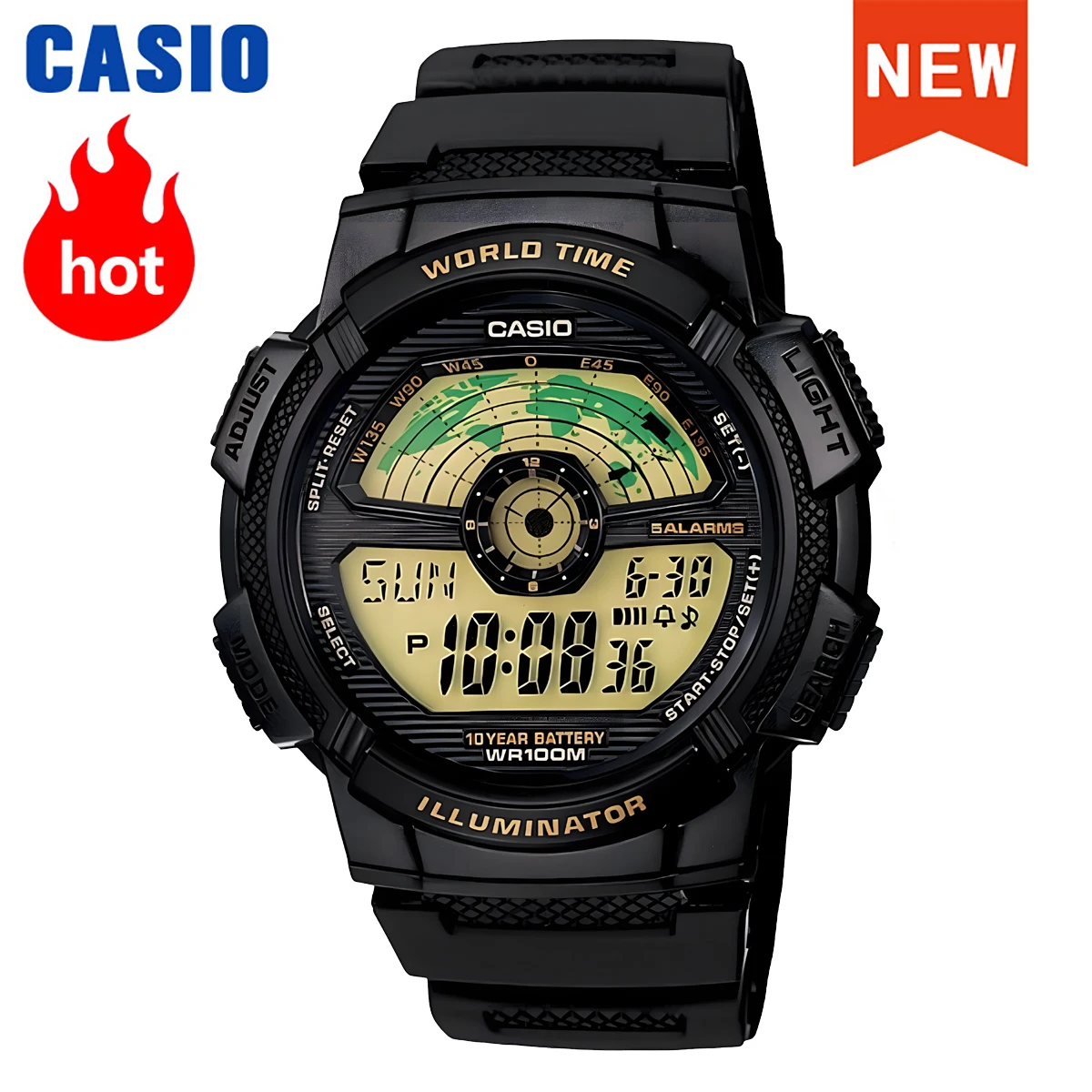 Casio watch for men top brand luxury set quartz Waterproof watch men Sport military Watch Luminous clock relogio New for 2024