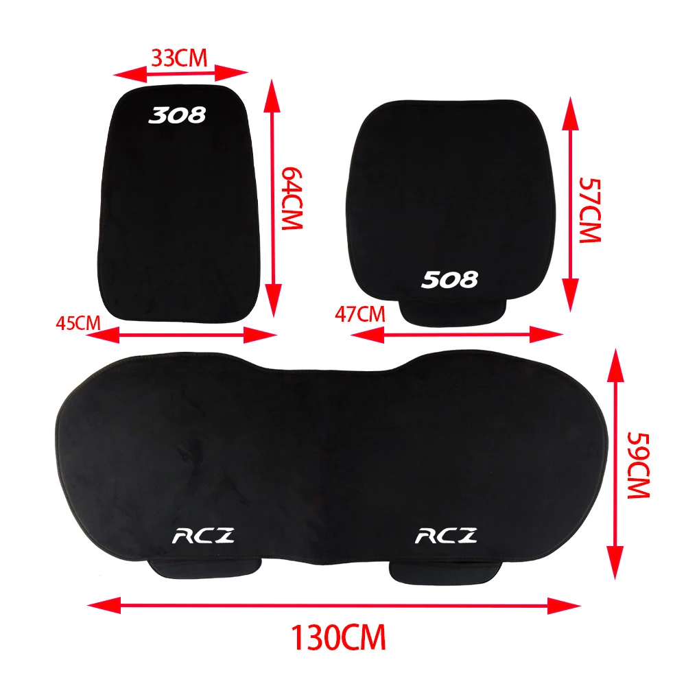 Car Full Seat Pad Cover Cushion FOR Peugeot RIFTER 106 108 406 206 208 301 306 307 308 508 2008 3008 4008 5008 GTI Accessories