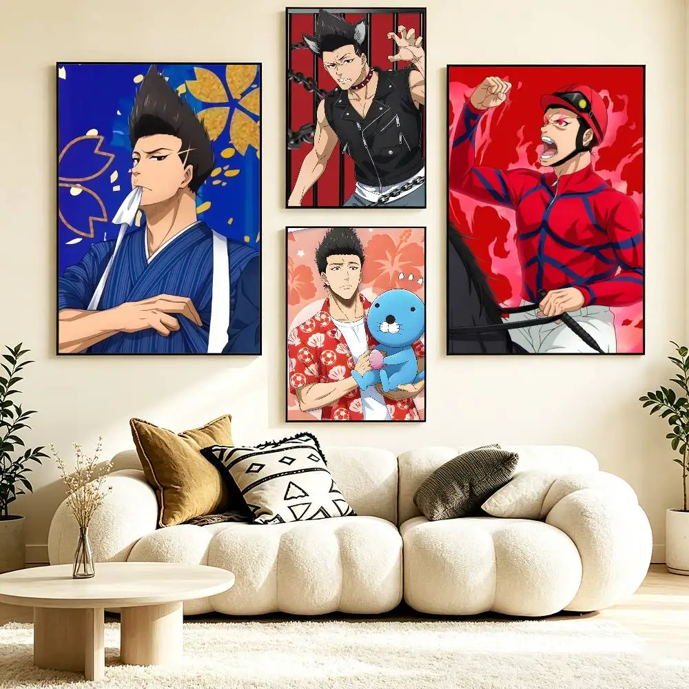 Barou S-Shouei Blue Lock Selfish King Striker   Poster HD Self Adhesive Waterproof Wall Art Ideal for Home Office Dorm Gift