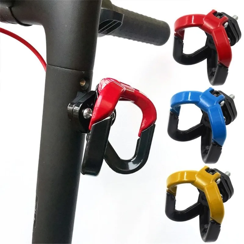 Motorcycle Helment Hook Holders Hand Bag Double Hook Electric Scooter Aluminum Alloy Bag Hangers Universal Motorbike Accessories