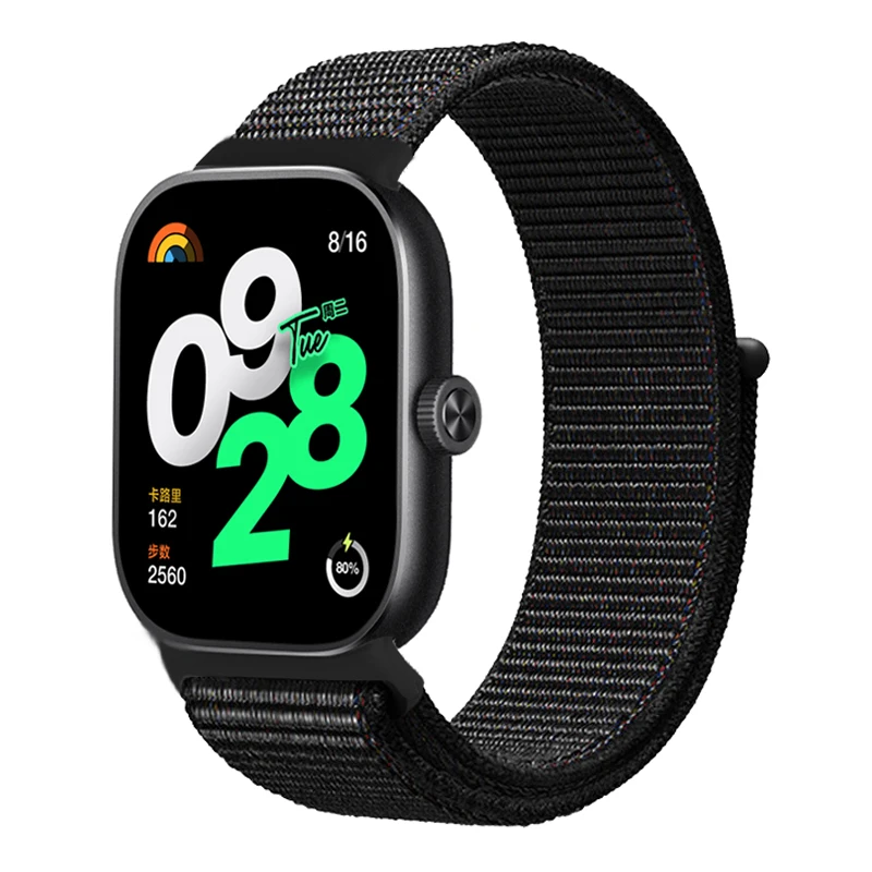 Nylon-Schlaufe für Xiaomi Redmi Watch 6/5/4 Armband-Zubehör Sport Atmungsaktives Ersatzarmband Correa Mi Band 9/8 Pro Band – Detail 4