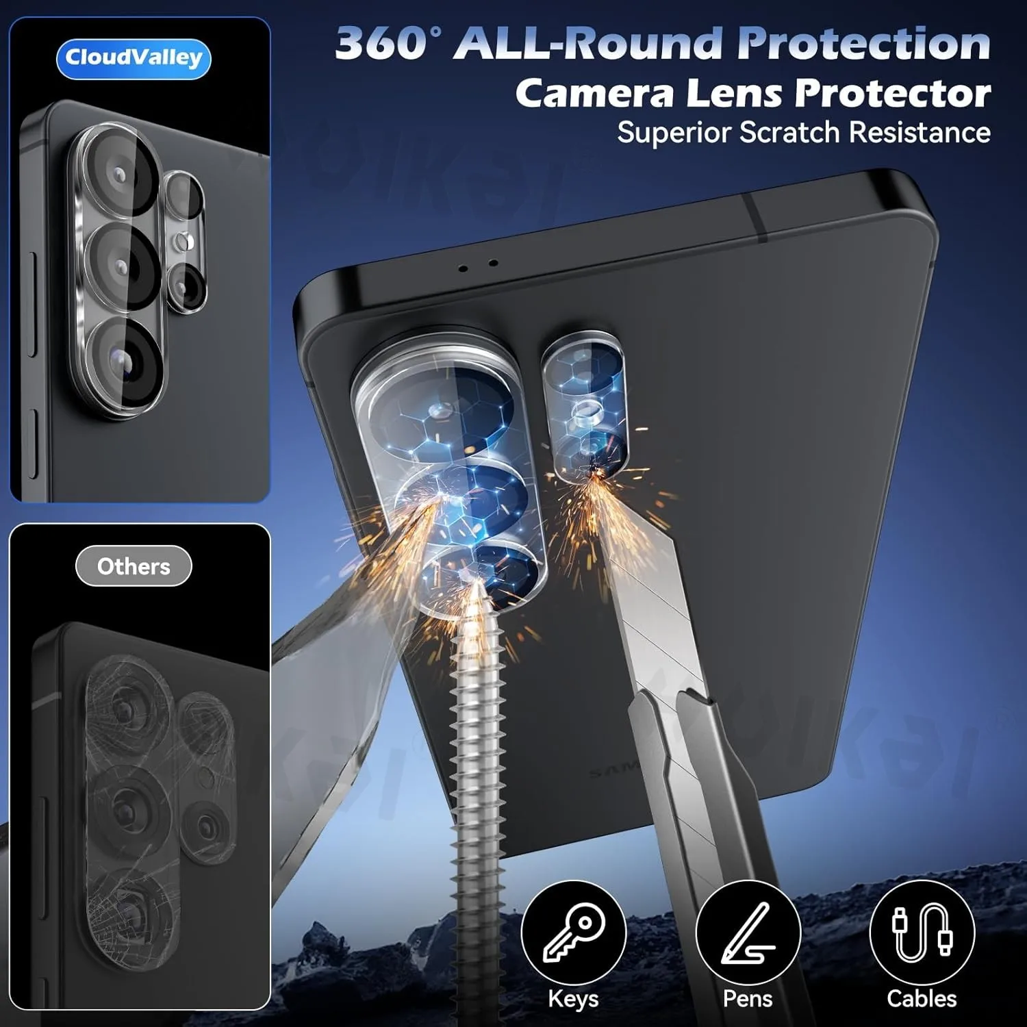 3 Pack For Samsung Galaxy S26  - đánh giá và giá Photography Kit Samsung S26 Ultra