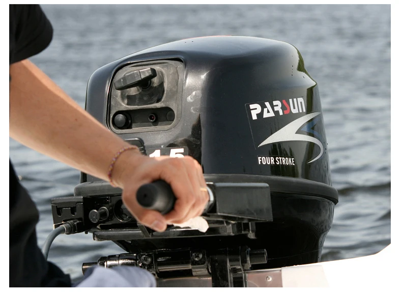 Conjunto do motor de popa Parsun, 2 tempos 9.8HP 15HP, Motor do barco, Motor de popa, Produto quente