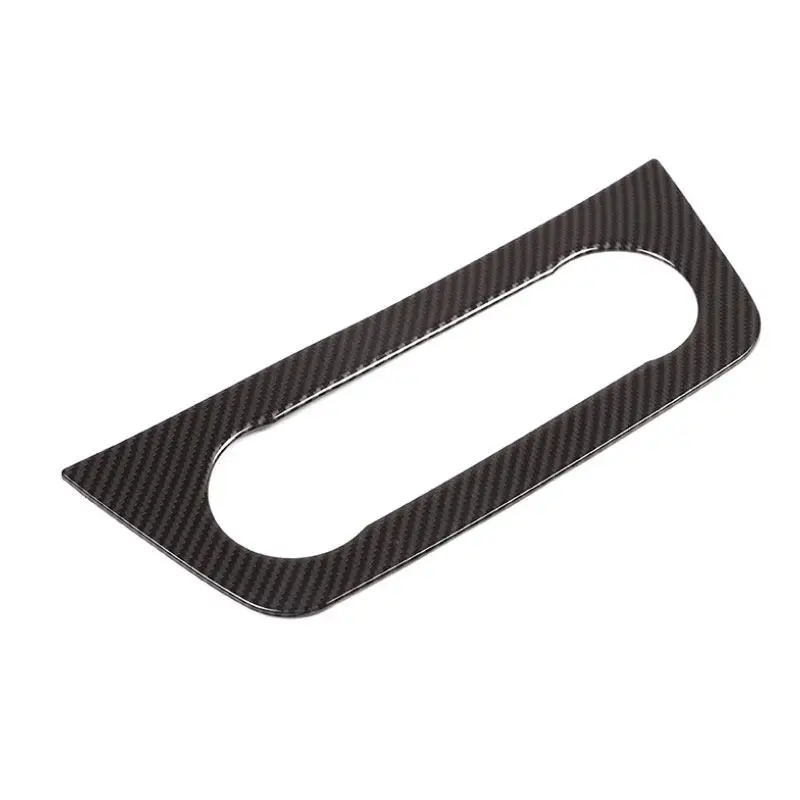 Picture 3: For Mercedes Benz ML GL GLE GLS Class X166 W166 ABS Carbon Fiber Car Center Console Air Condition Panel Adjust Button Frame Trim
